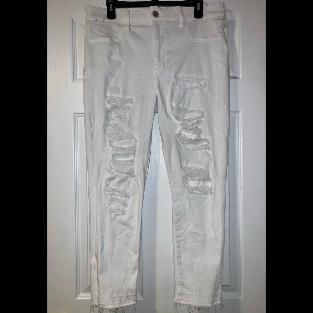 American Eagle Women’s Hi-Rise Jegging Crop Jeans